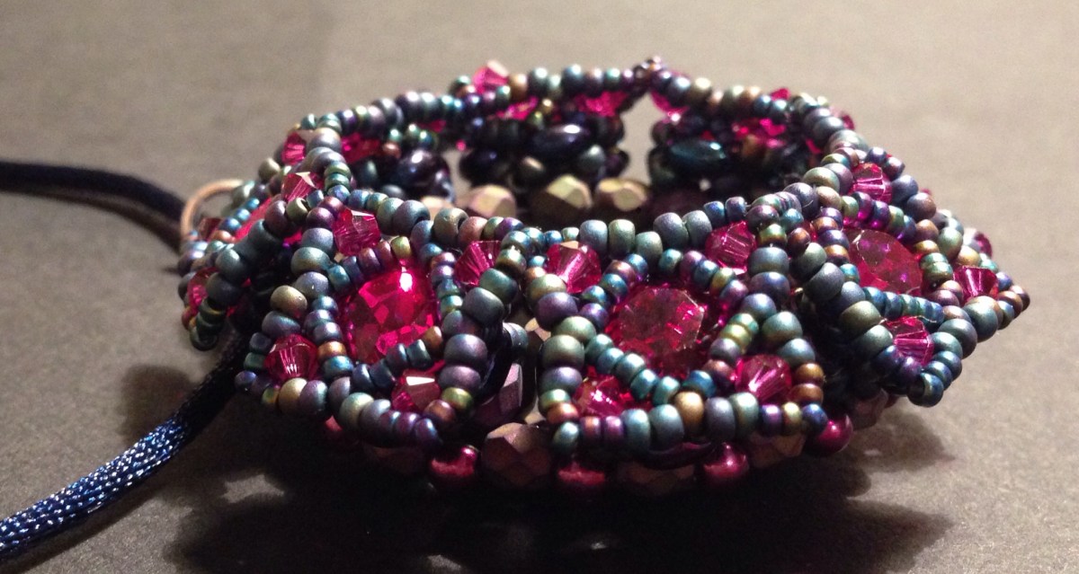 Tiles on a Ring&nbsp;Pendant