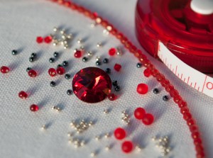 Scarlet, Silver & Gunmetal