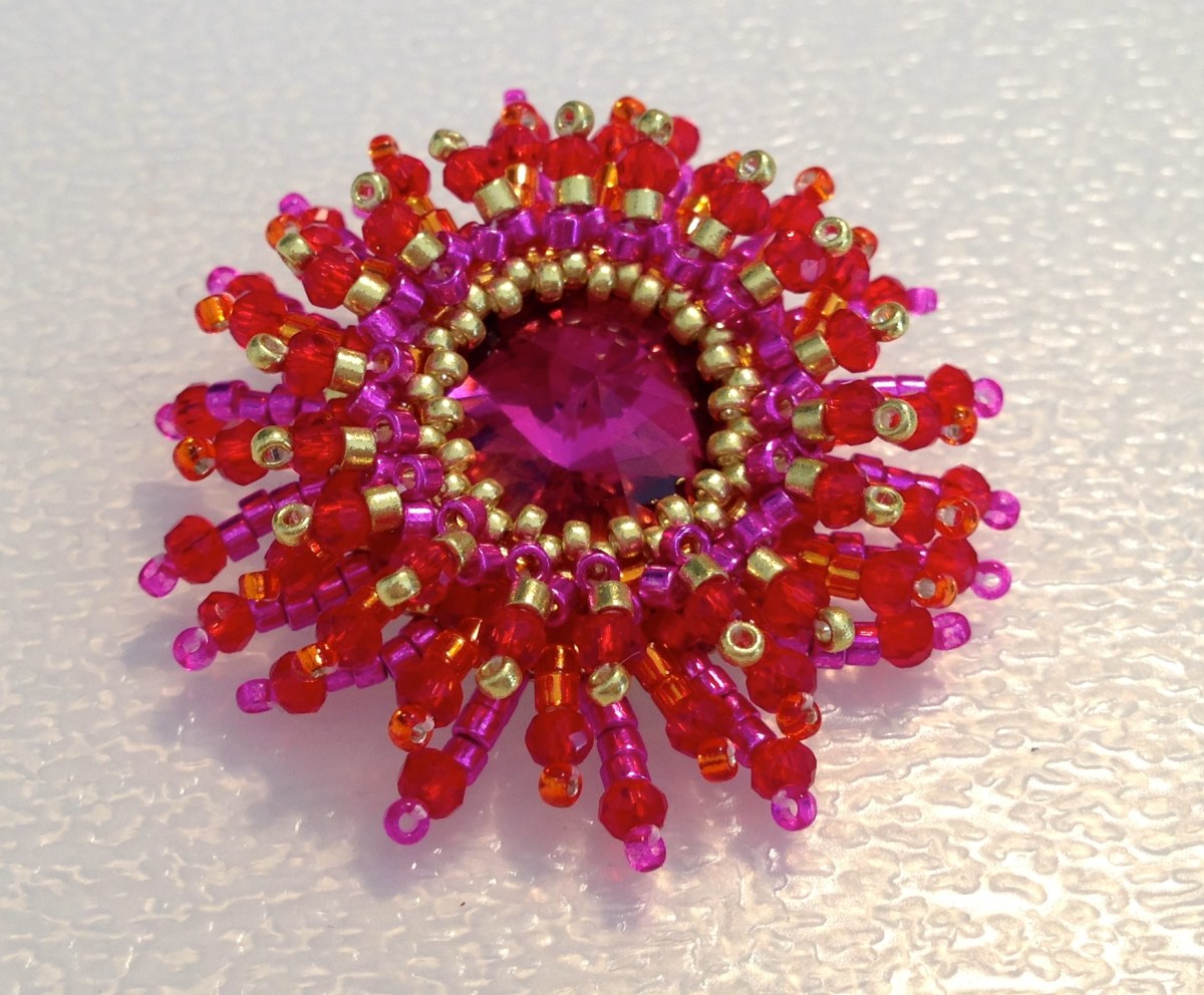 Secret Beadalong Day 1 –&nbsp;Fringetastic!