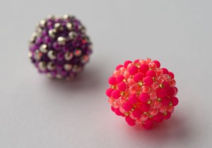 Conway Beaded Bead - Gwen Fisher, beaded by the Indecisive Beader