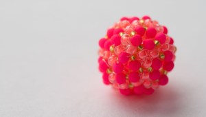 Conway Beaded Bead - Gwen Fisher, beaded by the Indecisive Beader