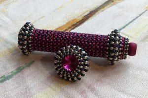 Art Deco Needle Case - Sarah Cryer Beadwork