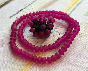 Affinity Bangle - designed by Jean Power, beaded by Sarah Cryer Beadwork