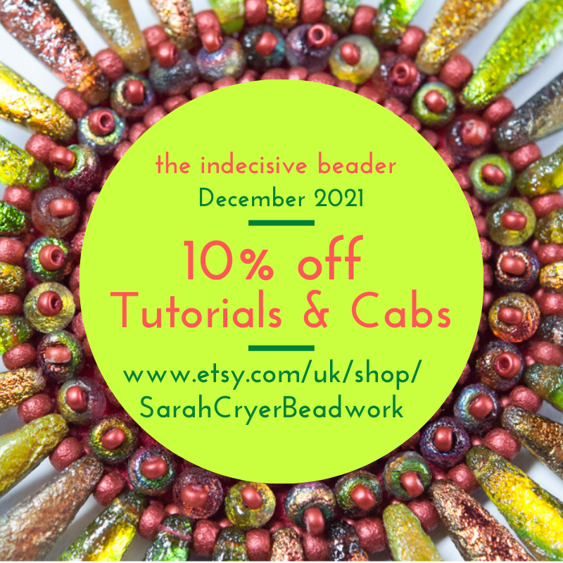 10% off Tutorials and Cabochons – December 2021&nbsp;offer